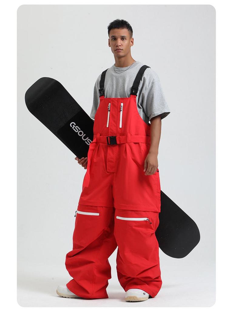 Unisex Professional Loose Fit Ski Pants: Windproof and Warm for Outdoor Sports.