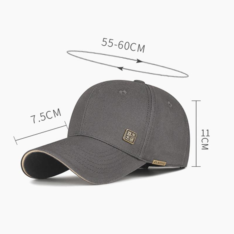 Spring Autumn Cap Men's Baseball Cap Outdoor Sunshade Cap