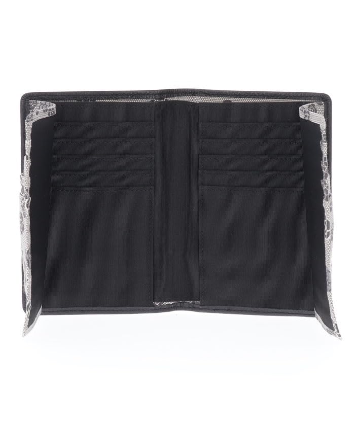 Card Case Kite Card Case with Wallet 189733 Black [Craysus] Women's