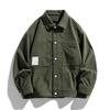 Men's autumn new jacket corduroy jacket Korean version trendy casual retro loose lapel men's top