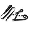 Drag Two One Dog Ropes Elastic Buffering Dog Chains Double Reflective Traction