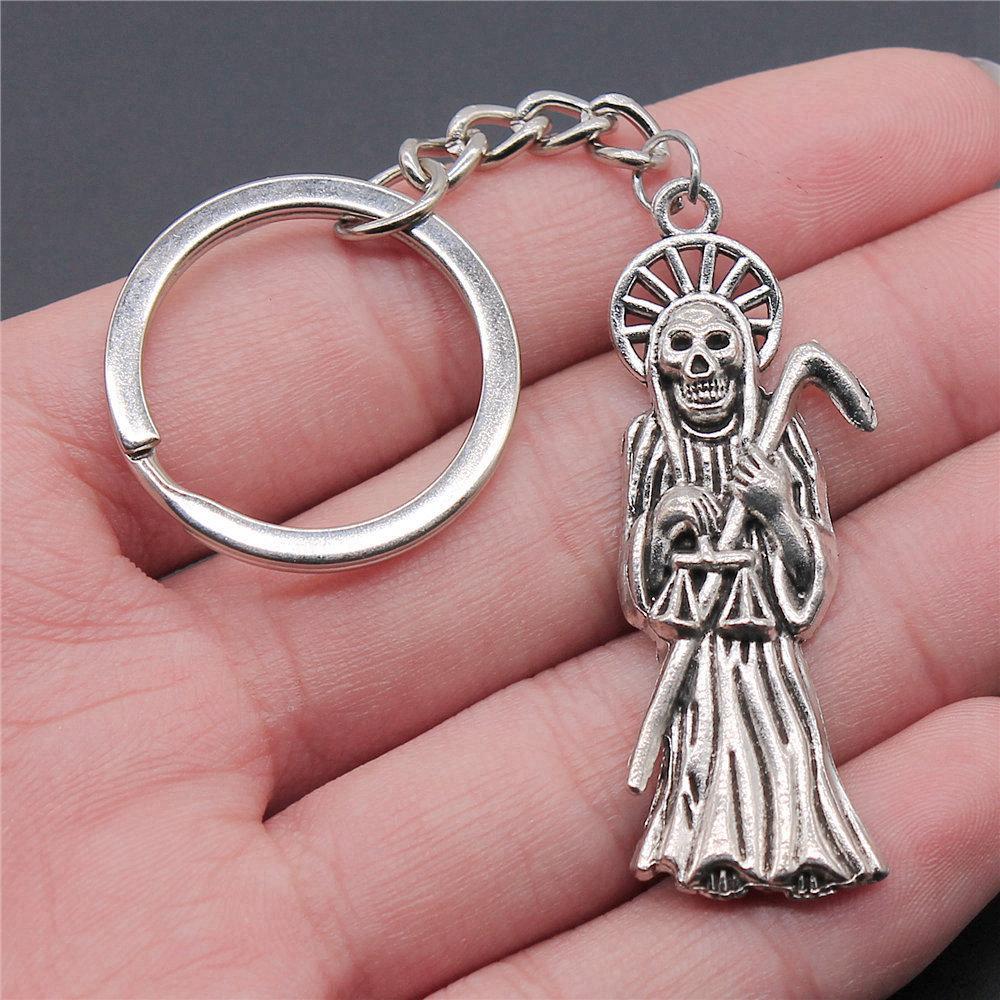 Porte-clés Gothique Biker Aigle Crâne Ailes pour Étudiants Nouvelle Arrivée Statement Cadeau d'Anniversaire Accessoire de Voyage Doux