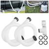 Sand Filter Pump Hose with Connectors for Intex For Coleman Above Ground Pools