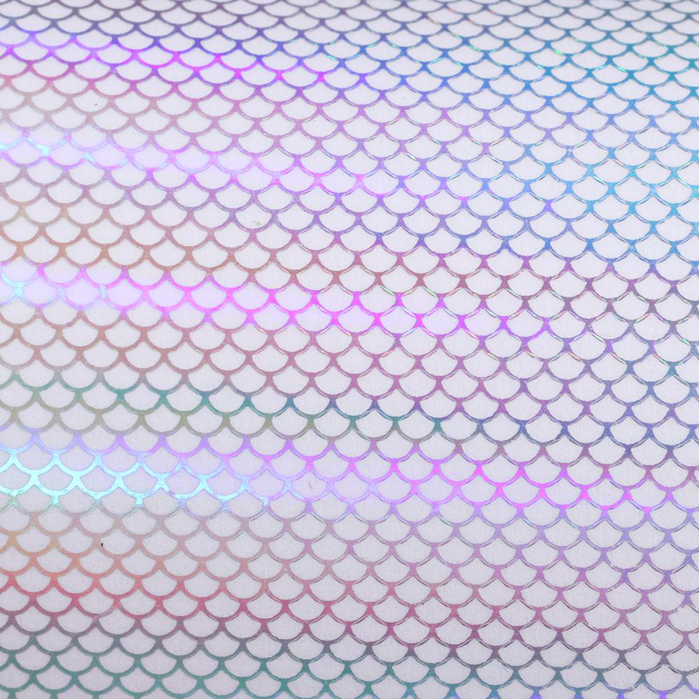 6 Colors Holographic Adhesive Film Change Color Sticker Fishing Lure Flash Tape Fly Tying Material