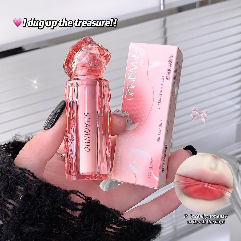 SHAQINUO Cotton Mist Velvet Lip Mud