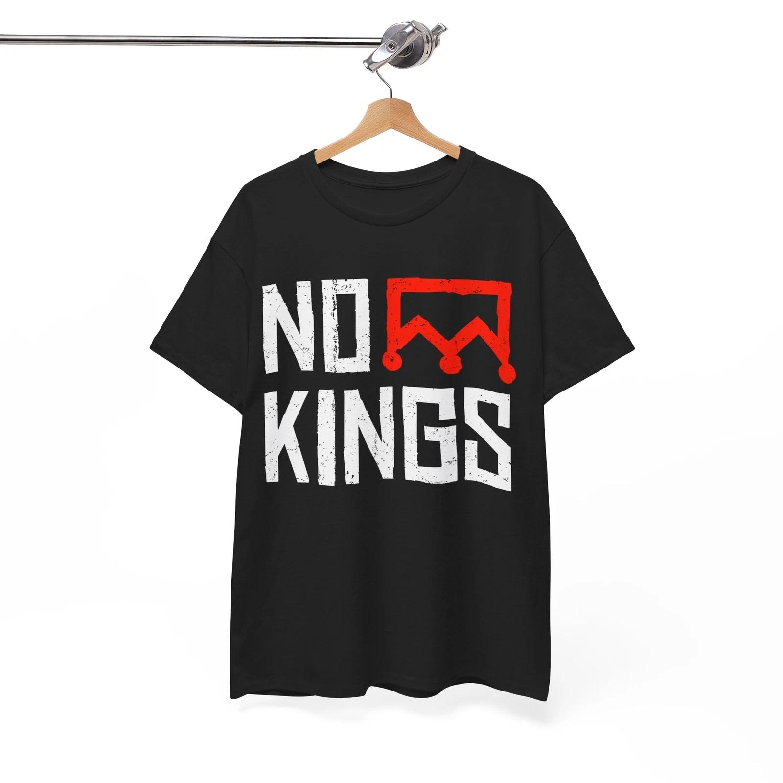 No Kings Protest Sign T shirt S