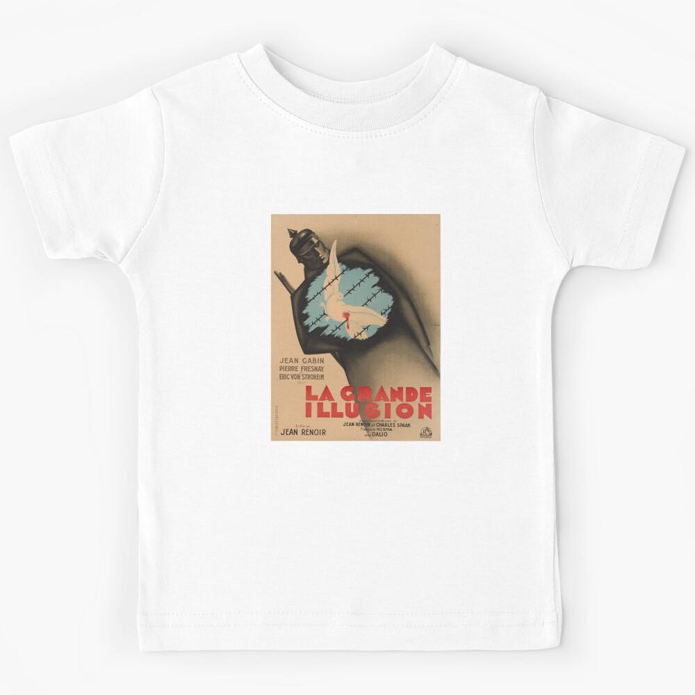 French La Grande Illusion Movie Kids T-Shirt 110