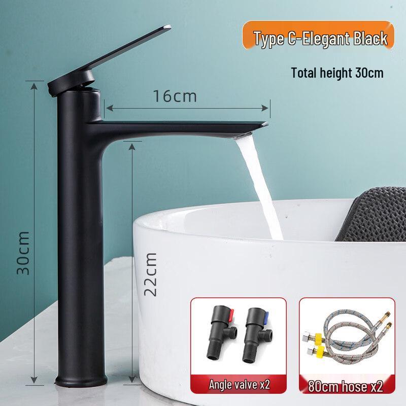 TLXT Tall Countertop Basin Faucet
