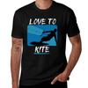 2025 New Love To Kite TShirt T Shirt Personalised Mens Graphic T Shirts TShirt Highquality Comfortable and Soft