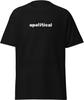 Apolitical Statement Graphic Black T-shirt