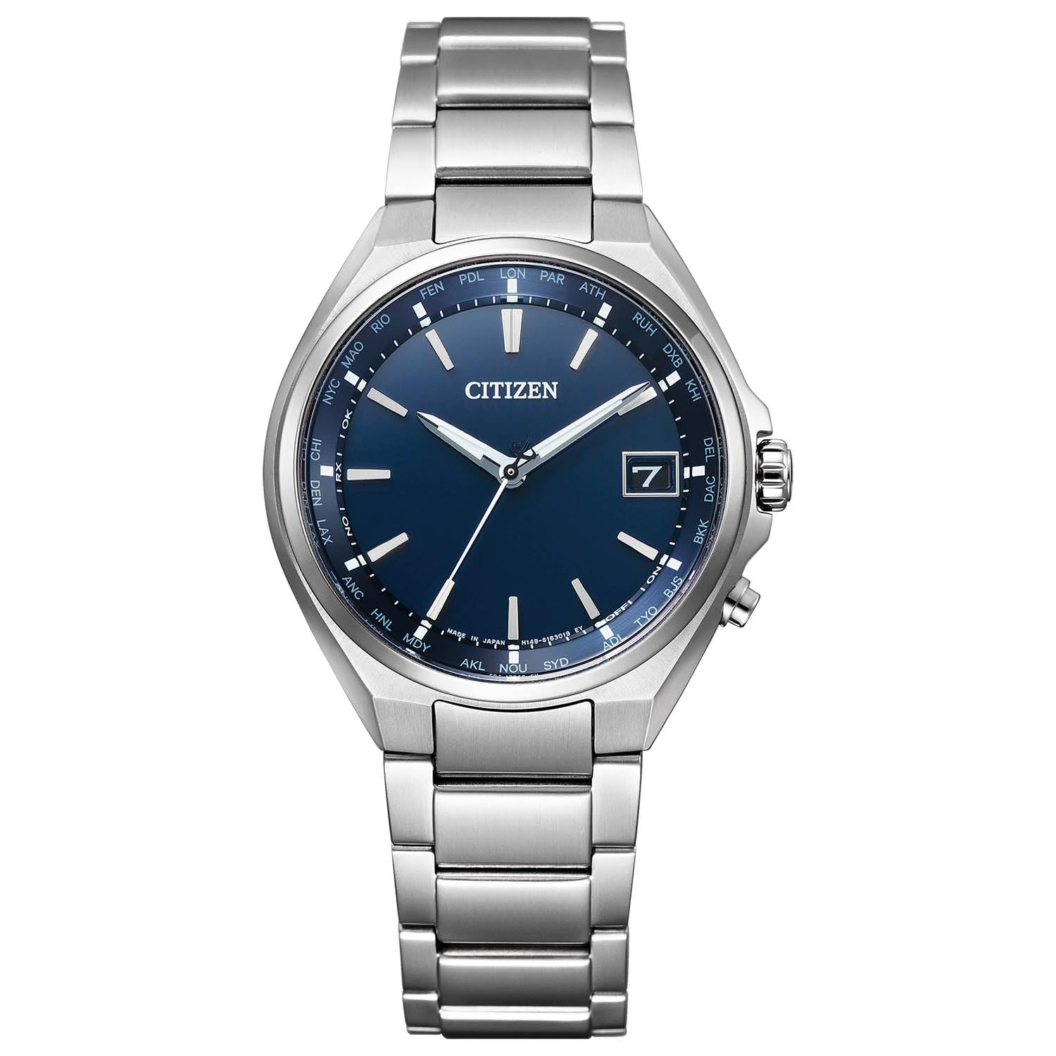 

Дивитися радіо Atessa Дивитися World Time Direct Flight Silver [Citizen] Eco-Drive Eco-Drive CB1120-50L для чоловіків