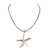 Vintage Starfish Pendant Necklace Beach Choker Jewelry Adjustable Clavicle Chain