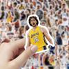 CheeseCat NBA Basketball Player Anime Waterproof Decorative for and PCs Stickers, Stickers, Multicolor, 103-Piece Set, Planners, Cars, Motorcycles,