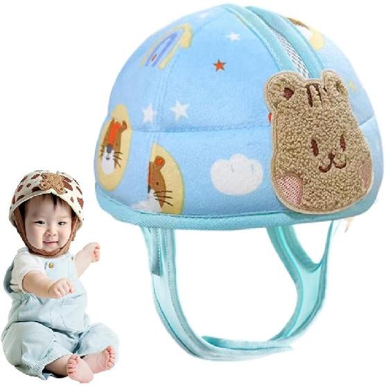 

Шлем безопасности для малышей, Дышащий протектор головы для ползания и ходьбы, Мягкий шлем для младенца против столкновений, Сверхлегкий, Расширяемый и Type 2