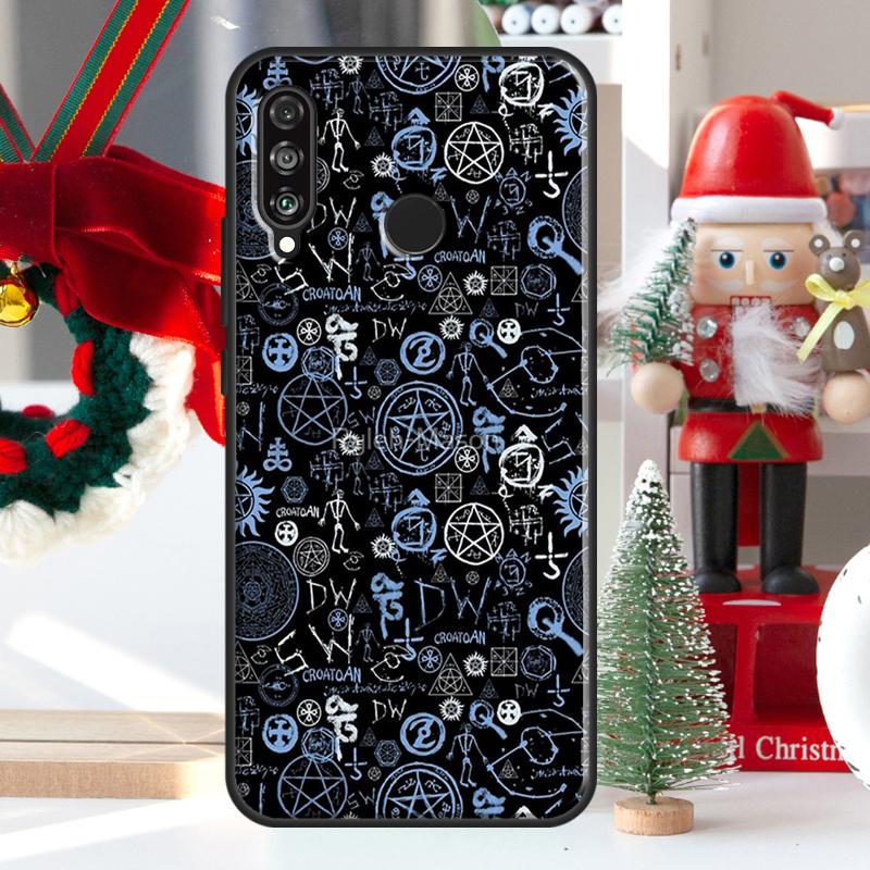 Supernatural TV For Huawei Nova 12i 11i 8i 12s Y73 Y72 Y61 Y91 Y90 Y70 Y60 9 10 SE P60 Pro P30 P40 Lite Case