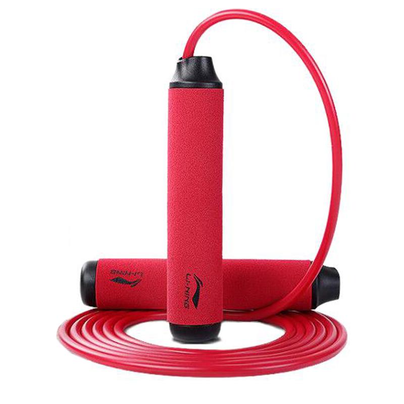Li Ning Oxygen Fat Reduction Non Countable Jump Ropes Fitness Crowd PVC Rope, Foam+PP Controller Cord Length 2.8M LJSP316-3