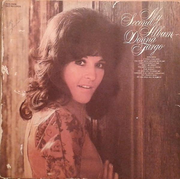 

LP Record DONNA FARGO - My Second Album DOS26006 Dot Records 1973 US Folk Used