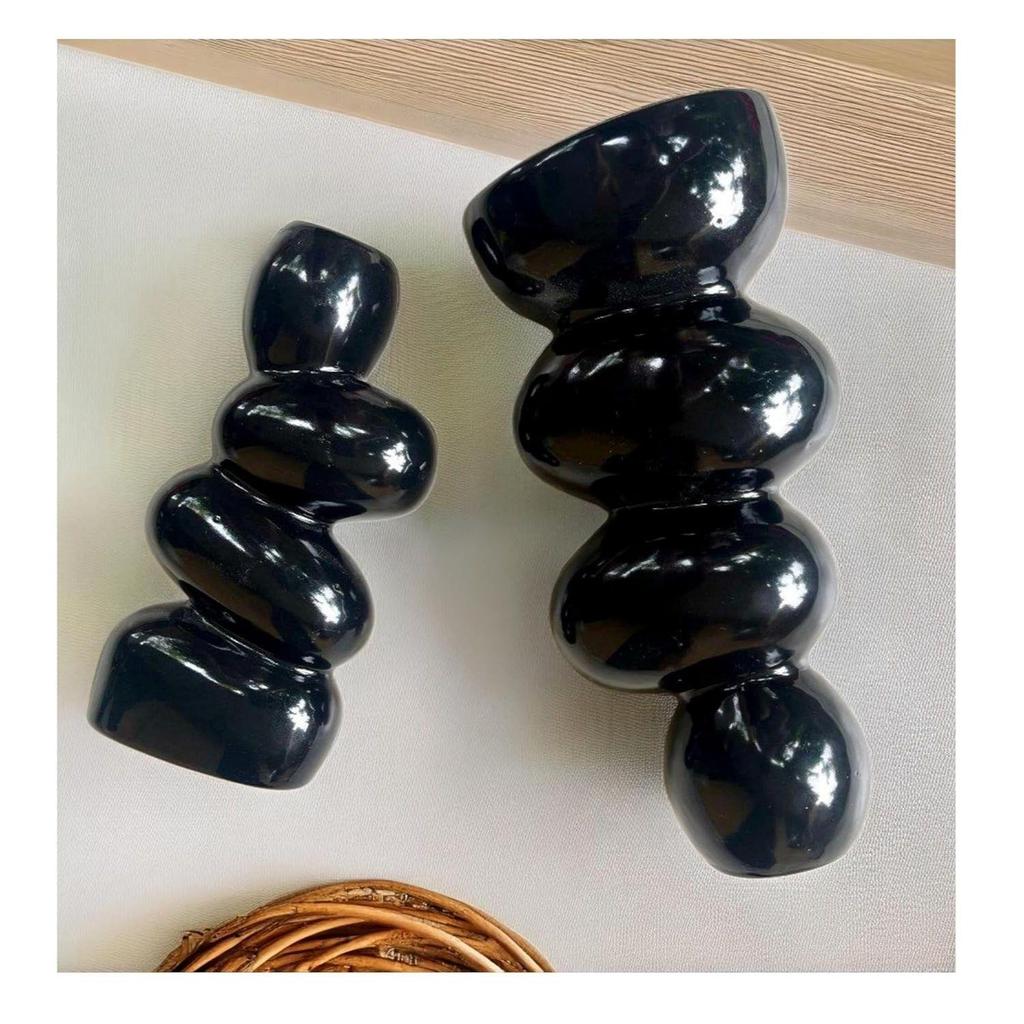 Decorative Ceramic Vase for Flowers, Pampas Grass Vase, Vase for Money Plant Live Plants for Home, Office,Gifts