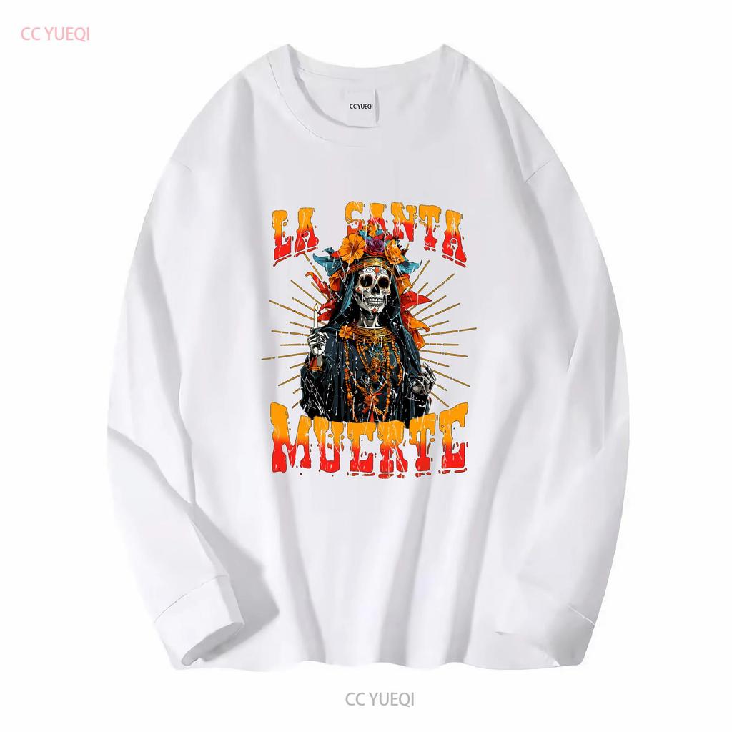 NEW LIMITED La Santa Muerte Sugar Skull Catrina Cinco De Mayo T Shirt S 5XL vintage Washed Comfortable Stylish streetwear Soft