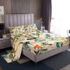Jungle Animal Monkey Hummingbird Pattern Sheet Four-Piece Bedding Set Bedroom Dormitory Bedding