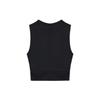 Nike Solid Quick-Dry Breathable Sleeveless Sports Tank Top Women tops Black 930493-010