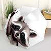 1pc Raccoon Peace Automatic Open/close Umbrella, 8-Rib Sturdy Structure, Auto Folding/Opening, Portable Travel Umbrella for Women, C42