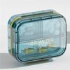 Mini Dispensing Environmental Protection Moisture-Proof Travel Independent Pill Portable Multi-cell Pill Box Packing Storage