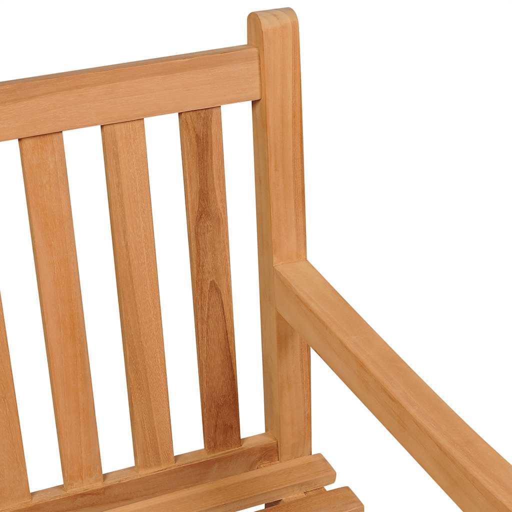 4 Piece Garden Dining Set Solid Teak Wood