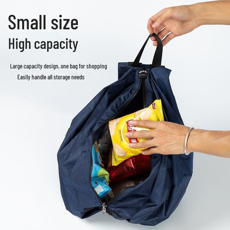 New Waterproof Foldable Backpack: Thickened, Large Capacity for Outdoor Travel and Storage