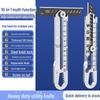 Heavy-Duty Stainless Steel Utility Knife - Large Industrial Grade Box Cutter