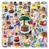 50 Bottles In The World Graffiti Personalized Cartoon Guka Hand Account Decoration Mobile Phone Case Suitcase Sticker Waterproof