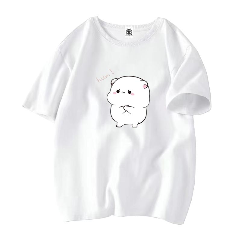 Om Unisex Tshirt for Unisexs Korean Fashion Loose Teen Oversized Plus Size Topsprinted Graphic