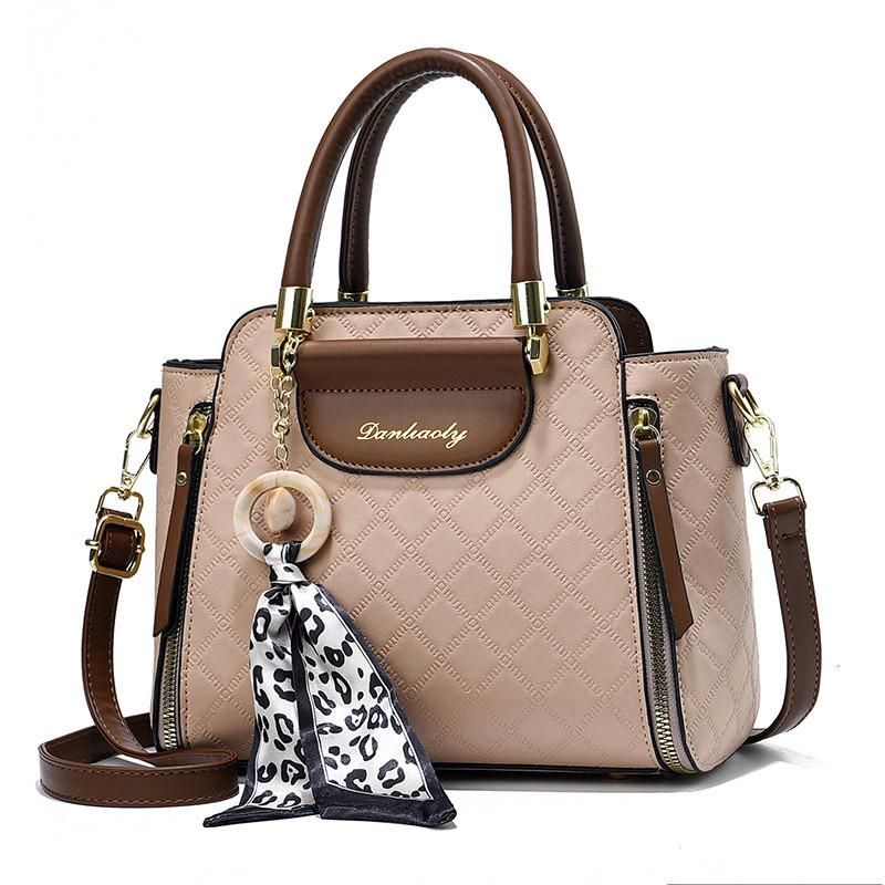 Stylish Large Capacity Pu Handbag For Women Ideal For Autumn And Winter Seasons