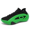 New Arrival Black Green Summer Sneakers for Men Breathable Socks Casual Sports Shoes Men Trainers Platform Designer Sneakers Men