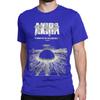 Streetwear Vintage T-Shirt Akira 1989 Game Anime Movie Japan Black Men Short Cotton Plus Size Tees Harajuku Tops Casual Unisex