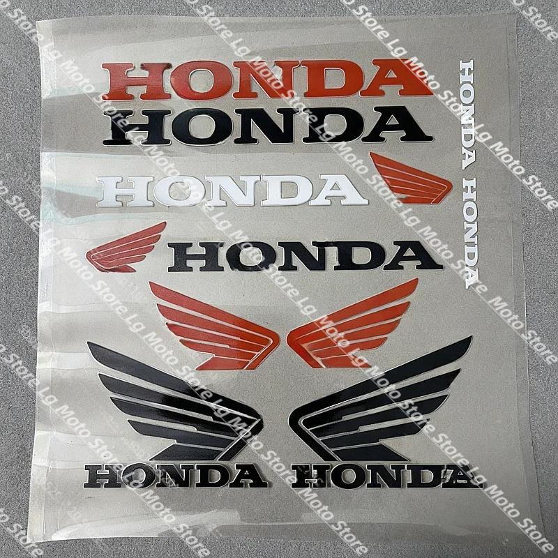 AAAHZ1 New For Honda Sticker Wing Decal Motorcycle Logo Kit For HONDA Hornet NT1100 CBR650R CB500 Shadow PCX VFR750 XADV Forza Monkey