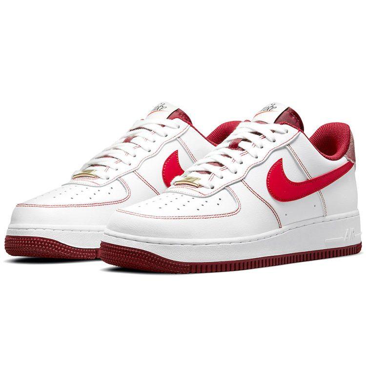 Nike Air Force 1 '07 'White University Red' DA8478-101