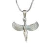 Women Winged Goddess Isis Ancient Egypt God Figuras Collar Choker Necklace Jewelry Accessory