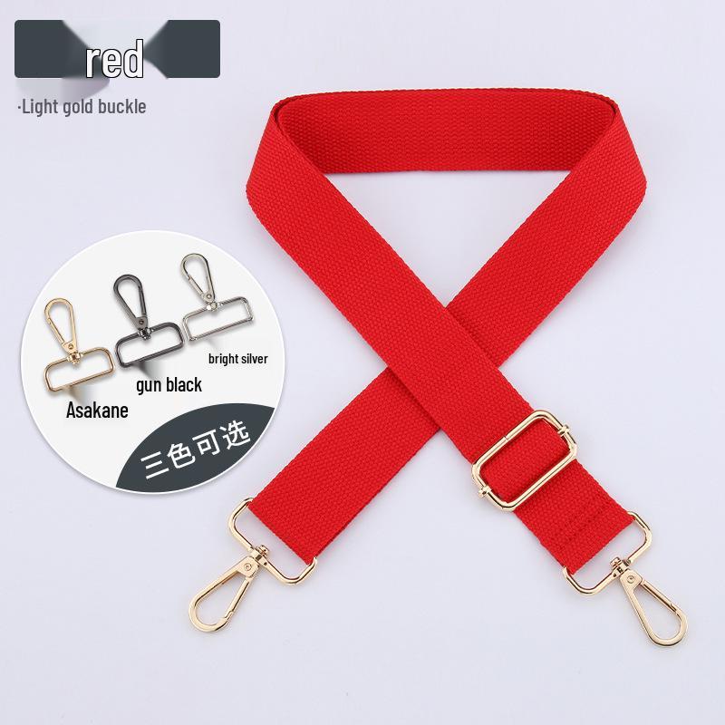 Adjustable 38mm Solid Color Wide Shoulder Strap for Bags - In Stock