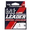 X-Braid Shock Leader Bit Super Strong Fluorocarbon Leader 20m #16 55lb Natural
