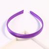 1.5CM Candy Color Satin-Fabric Wrapped Plastic Headband - DIY Hair Accessory