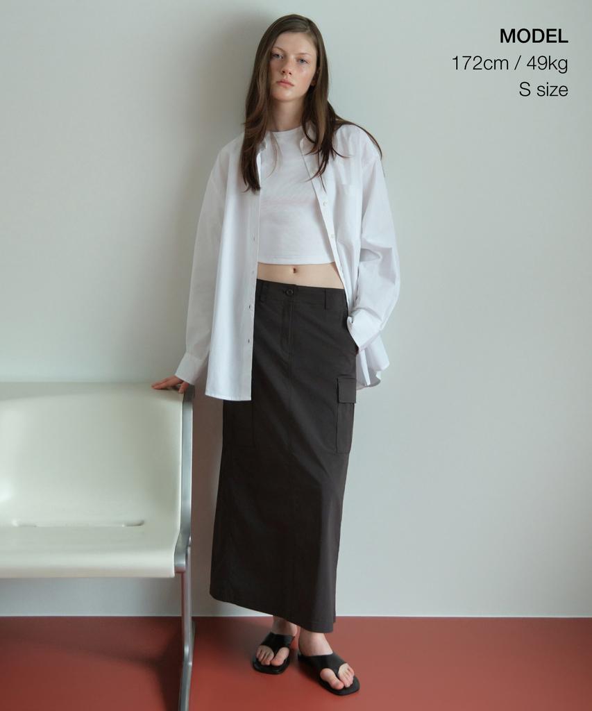 MUSINSA STANDARD WOMAN Women'S Oversized Washed Poplin Shirt [White]