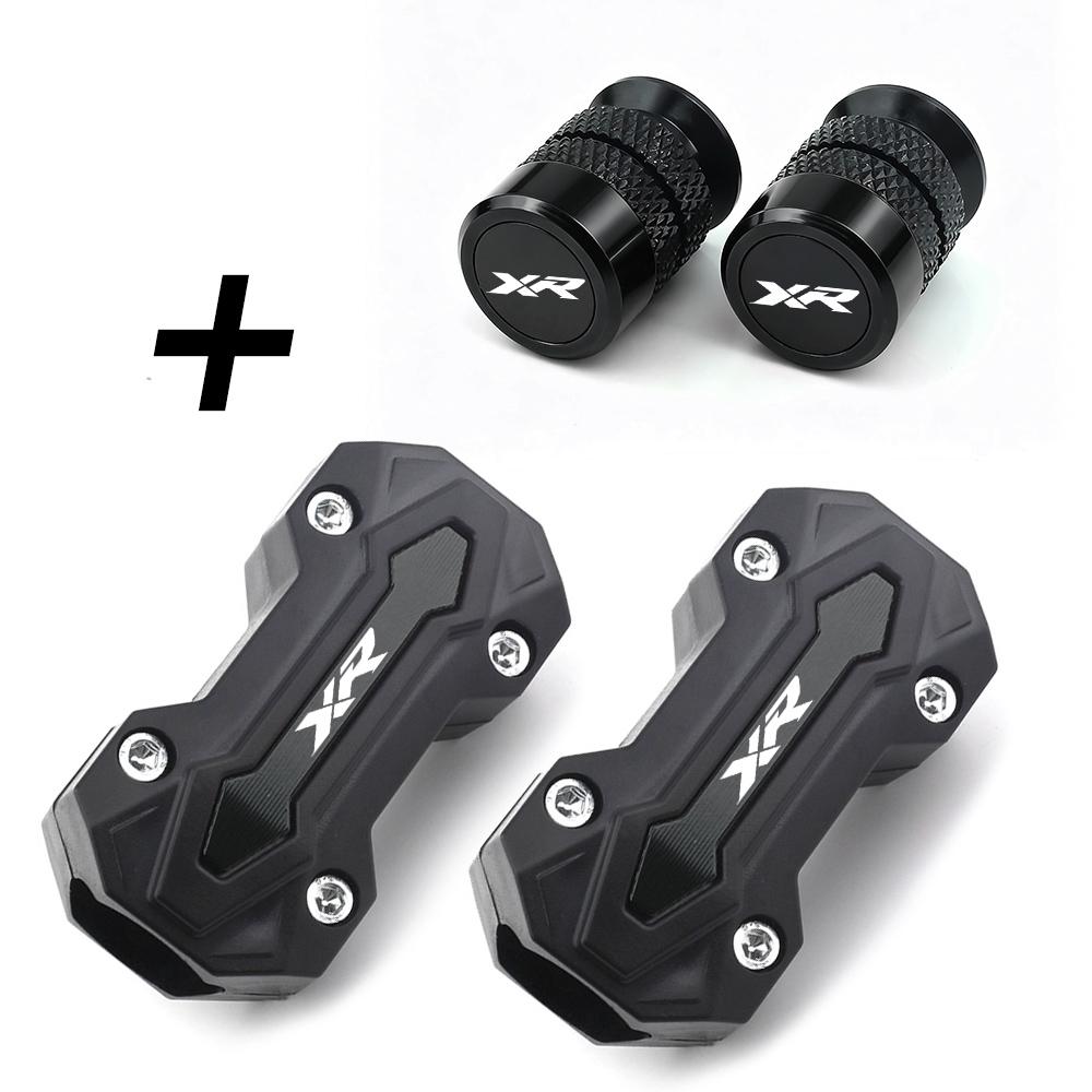 Motorcycle Crash Bars Engine Frame Bumper Guards Protector Anti-drop & Valve Caps Accessories For Bmw S1000XR S1000 XR S 1000XR