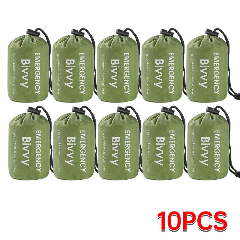 Outdoor Emergency Sleeping Bag Portable Emergency Blanket Thermal Insulation Bag Waterproof and Lightweight Survival Equipment