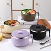 1300 ML Ramen Bowl 304 Stainless Steel Lunch Box Portable Food Serving Bowl  Student
