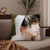 Hot Actor N-Nijiro Murakami Pillow Case Anti-dustmite Pillowcase Invisible zipper silky short plush Sofa cushion cover