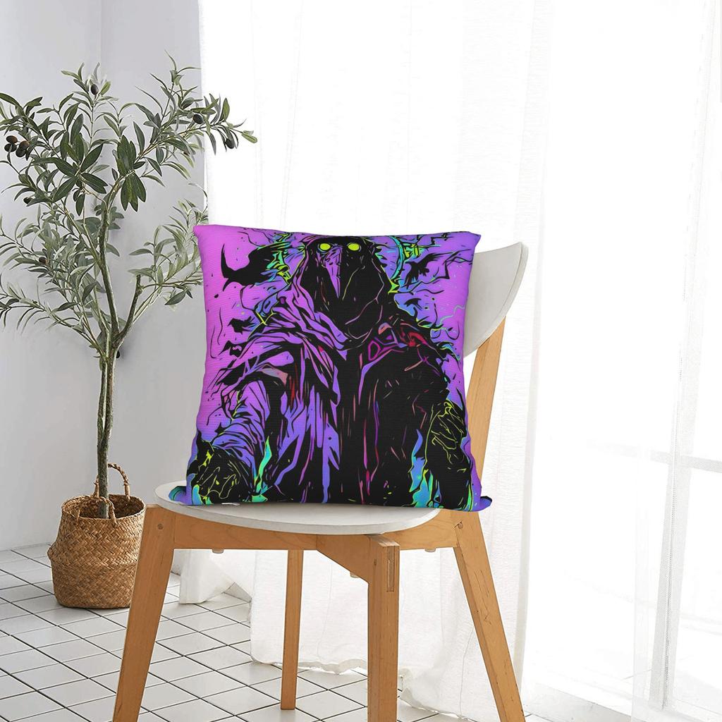 Pillow Cover World of Warcraft Game Vintage Pillow Case For Couch Sofa Bedroom Pillowcases