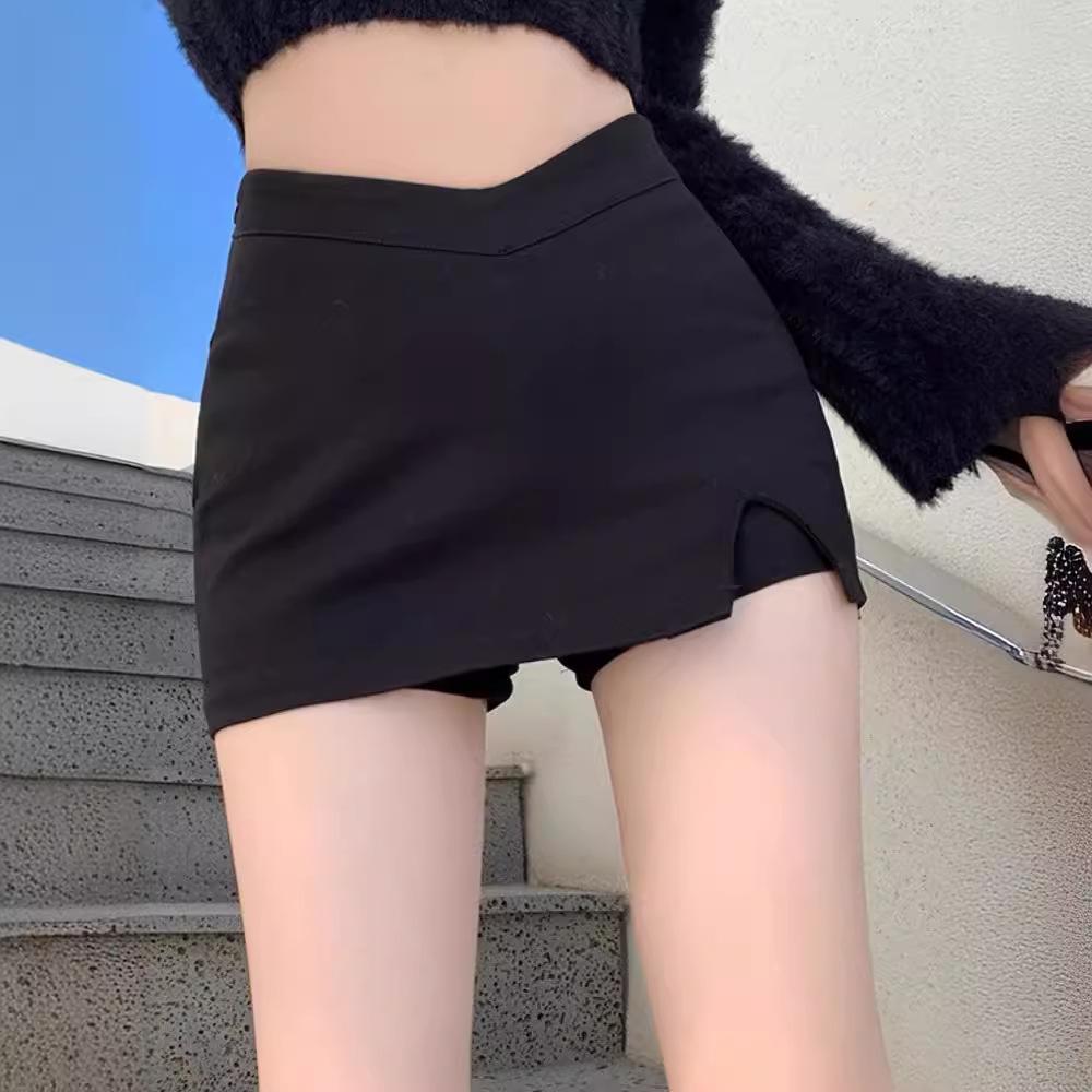 

Spring & Autumn 2024 Women s High Waist A-Line Skirt: Fashionable, Sexy, Slim, Short Skirt S