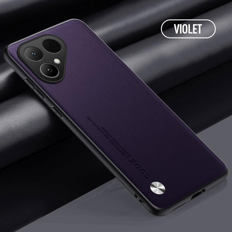 

EUCAGR Luxury PU Leather Phone Case For Tecno Pova Curve 2 Back Cover Protection Phone Case For Tecno Pova Curve2 Bumper Fundas Tecno Pova Curve 2 фіолетовий