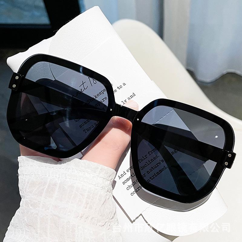 2023 Retro Square Frame Korean-Style Women's Sunglasses: Fashionable Douyin-Inspired Trendy Design